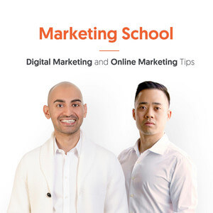 Marketing School podcast cover art